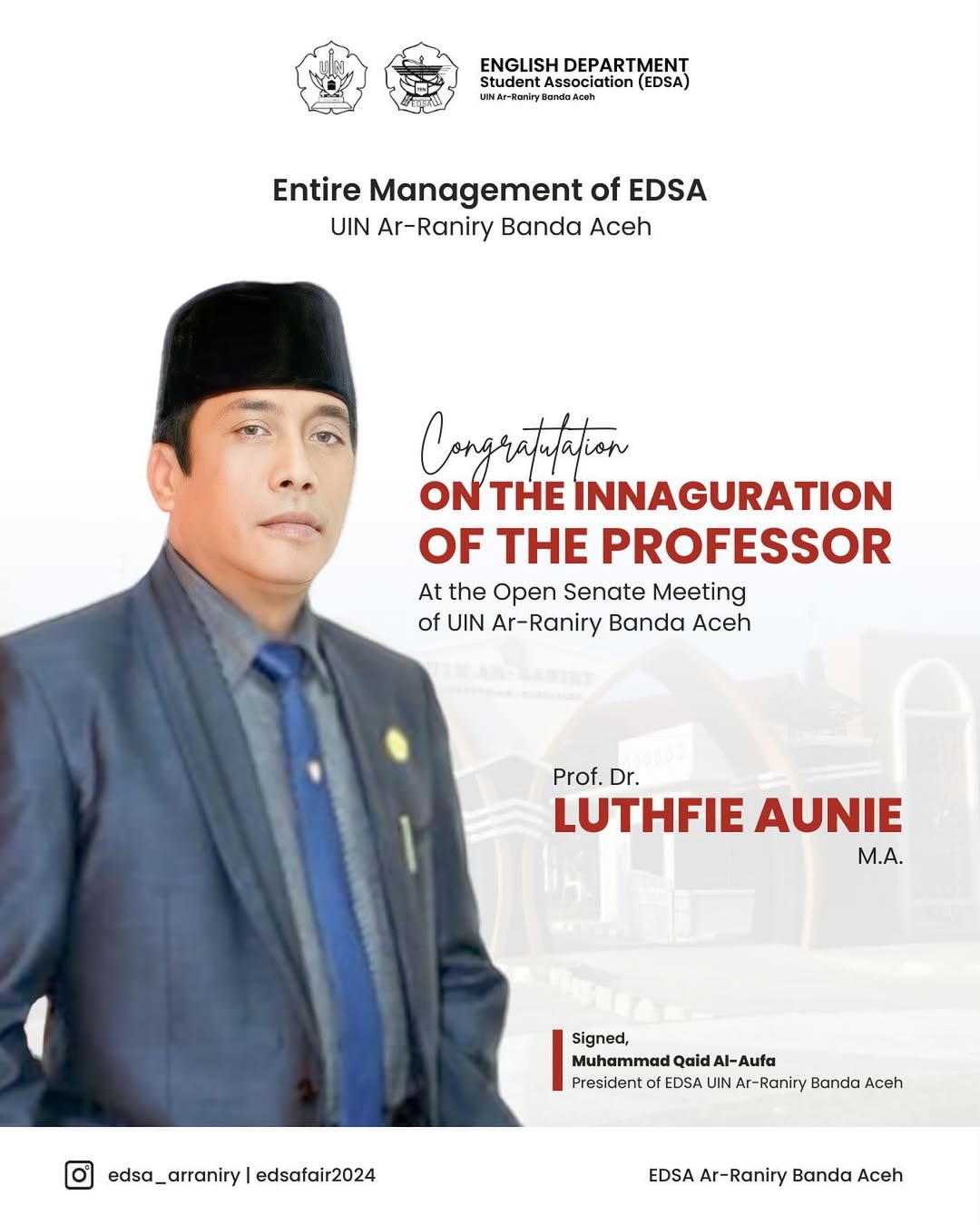 Prof. Dr. Lutfi Aunie, MA